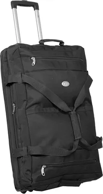 Produktbild von Trolley Trolleytasche Reisetaschen mit Rollen aus Nylongewebe Atlanta Schwarz