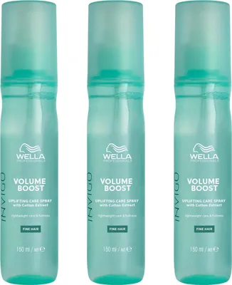Produktbild von Invigo Volume Boost Uplifting Care Spray Leave-In 3x150 ml