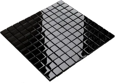 Immagine prodotto di mosaico nero, mosaico in vetro nero, mosaico nero per cucina e bagno