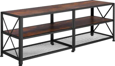 Zdjęcie produktu dla tectake® TV-Regal Chicago 141 x 41,5 x 50,5 cm