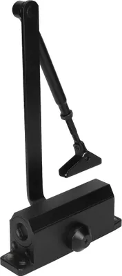 Produktbild von AXA Türschließer – Modell 7505 Compact – Türschließer für den Innenbereich – Bis 40 kg – Verstellbar – Schwarz