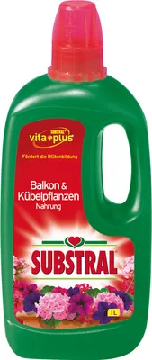 Produktbild von SUBSTRAL Balkon & Kübelpflanzen Nahrung 1 l