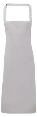 Produktbild von Premier - Latzschürze, Baumwolle LT3023 (Einheitsgröße) (Silber)
