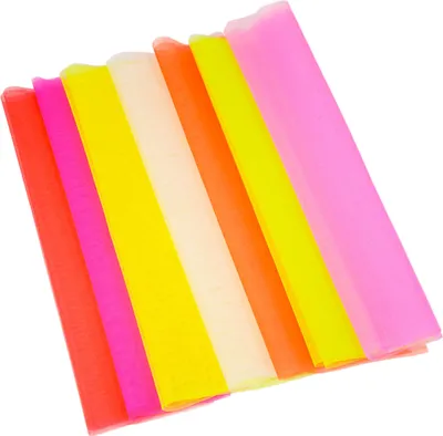 Immagine prodotto di 7m PSYWORK tulle nero chiaro set di colori 7 colori per 1m tessuto decorativo per feste al neon