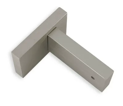 Produktbild von Wandträger 1-läufig für Luxor stahl-gebürstet 35 x 14 mm