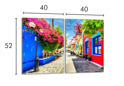 Produktbild von Glasschutzplatte für den Herd 2x40x52 Uliczka