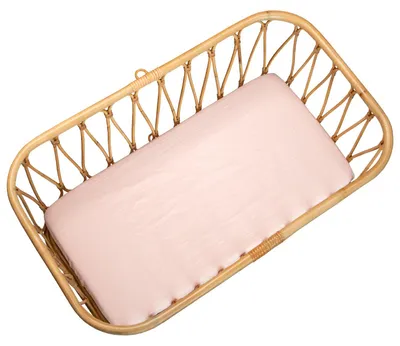 Imagen del producto de Sábana ajustable Jeanne - 40 x 80 cm - Rosa | de SEVIRA KIDS
