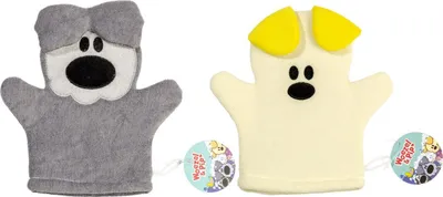 Produktbild von Bambolino Toys Badespielzeug Woezel & Pip Waschlappen für Kinder