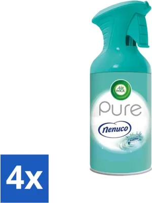 Produktbild von Air Wick - Lufterfrischer - Pure Nenuco - Spray - 250 ml - Vorteilspack - 4 Stücke
