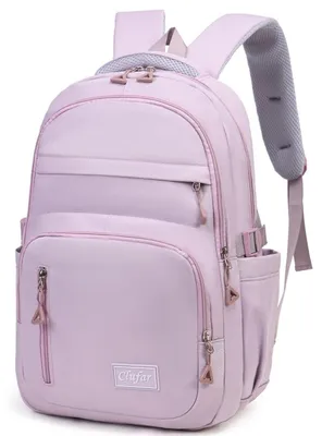 Productafbeelding van Rugzak voor tienermeisjes, paars, groot, lichtgewicht, waterdicht, 30x21x45 cm