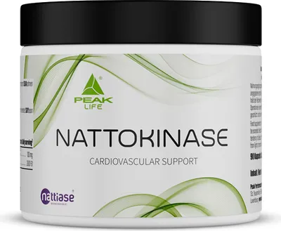 Obrázok produktu pre Nattokináza - 90 kapsúl I 90 porcií I 2000 FU na porciu I Nattiase® I kardiovaskulárny systém I krvný tlak I vegánsky