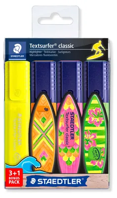 Produktbild von STAEDTLER Textsurfer classic 3+1 Promopack