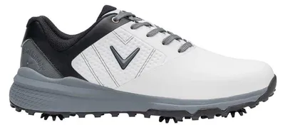 Immagine prodotto di Callaway - Scarpe da golf "Cheviot" da uomo, in pelle, modello GT32951 (taglia 42 EU) (bianco/blu)