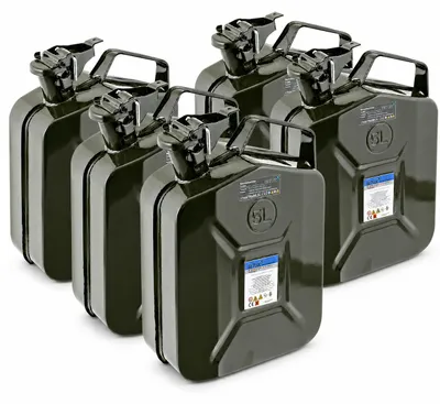 Produktbild von Bituxx 5x Reservekanister 5 Liter MS-17363, KI-generiertes Bild