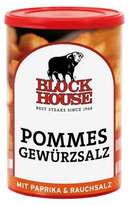 Produktbild von BLOCK HOUSE Pommes Gewürzsalz, 280g
