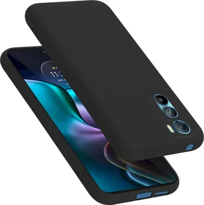 Image de Cadorabo Housse pour Motorola EDGE 30 Housse en noir Housse pour portable Case Cover TPU Etui