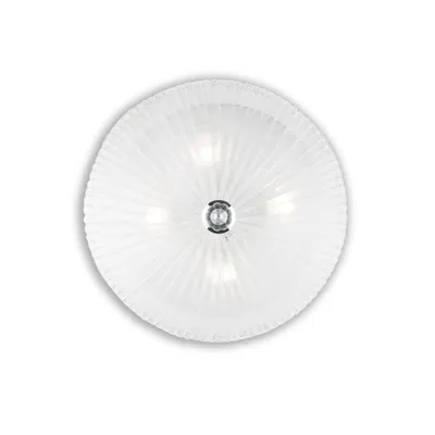 Obrázek produktu pro Ideal Lux Shell PL4, Zarovnané, Kulatý, 4 žárovek, E27, IP20, Průhledná