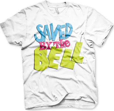Obrázok produktu pre Tričko s logom Saved By The Bell - X-Large - White