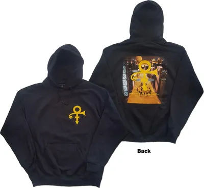 Produktbild von Prince - "Love Symbol" Kapuzenpullover für Herren/Damen Uni RO163 (XL) (Schwarz)