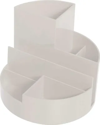Produktbild von MAUL Stifteköcher MAULrundbox Kunststoff 14 x 14 x 12.5 cm grau