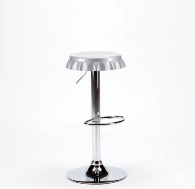 Immagine prodotto di Sgabello a forma di tappo di bottiglia Bar e cucina di design Dallas - grigio
