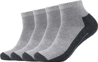 Produktbild von Camano Sport-Kurzsocken Pro Tex Function Pro-Tex Funktion, 4er Pack Bund ohne Gummidruck grey 39-42