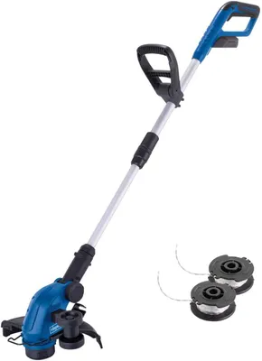 Produktbild von Scheppach Akku-Rasentrimmer C-LT300-X | 90° drehbarer Motorkopf | teleskopierbare Führungsstange | 1,6 mm Einzelfaden | 300mm Schnittbreite | 20V IXES
