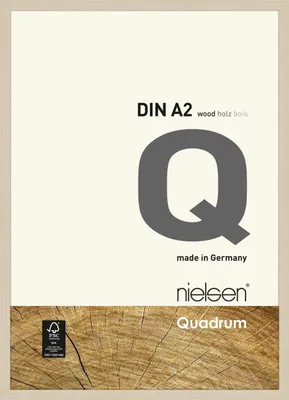 Produktbild von nielsen Holz Bilderrahmen Quadrum, 42x59,4 cm (A2), Ahorn