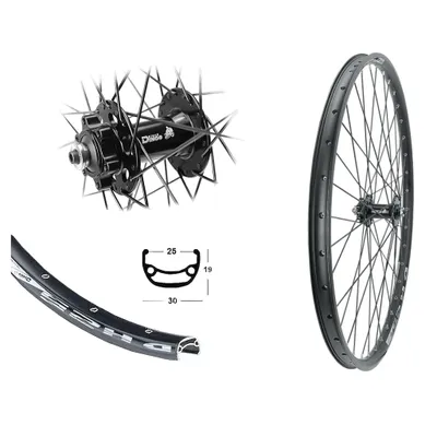 Produktbild von Vorderrad 27,5 Zoll Disc MTB 25-584 Hohlkammerfelge 6 Loch Industrielager geöst