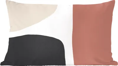 Produktbild von MuchoWow® Zierkissen Sofakissen Wohnzimmer Dekokissen 60x40 cm Pastell - Abstrakt - Design - Kopfkissen - Polster mit Foto