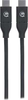 Immagine prodotto di MANHATTAN USB 2.0 Kabel 480Mbit/s C-Stecker auf C-Stecker 2m