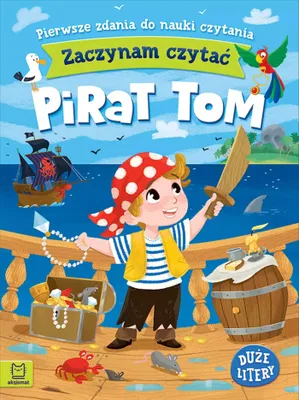 Productafbeelding van Pierwsze zdania do nauki czytania Pirat Tom / Aksjomat