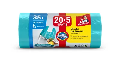 Zdjęcie produktu dla Worki na śmieci AROMA JAN N. 35L 20 sztuk