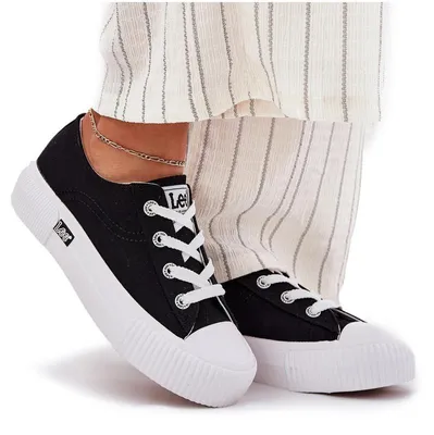 Produktbild von Damenturnschuhe auf Plattform LEE ISLA C WOMEN LOW 50261002.25Y Schwarz 41