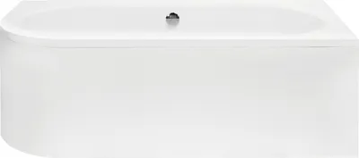 Immagine prodotto di Vasca da bagno angolare Avita RIGHT 150X75 con piedini e set di scarico (con grembiule)