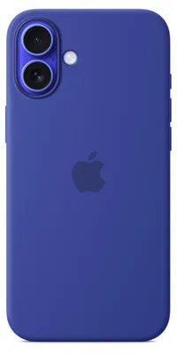 Produktbild von Apple iPhone 16 Plus Silikon Case mit MagSafe – Ultramarin, Cover, Apple, iPhone 16 Plus, 17 cm (6.7"), Blau