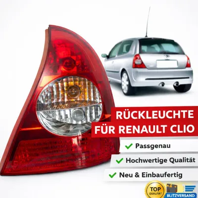 Obrázok produktu pre Zadné svetlo Zadné svetlo Pravé zadné svetlo pre RENAULT Clio II  2001- 2004, 8200071414