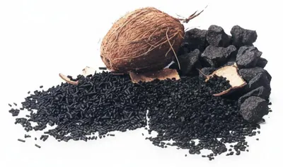 Immagine prodotto di Granulato di carbone attivo da gusci di noce di cocco Sacco da 25 kg tipo K814
