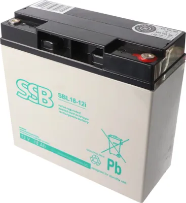 Produktbild von SSB SBL18-12i 12V 18Ah Bleiakku AGM Blei Gel Akku