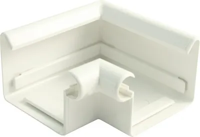 Produktbild von Marley Innenecke Kunststoff eckig 90° Verkehrsweiß RAL 9016 NW 70 mm