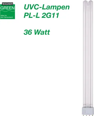Produktbild von Wagner GREEN UVC Lampe 2G11 PL-L 36 Watt