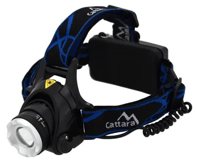 Zdjęcie produktu dla Czołówka LED Cattara 570lm ZOOM z możliwością ładowania