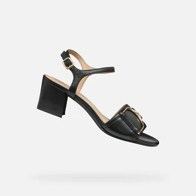 Produktbild von Geox Schwarze Damensandalen Neeraklia 50 41