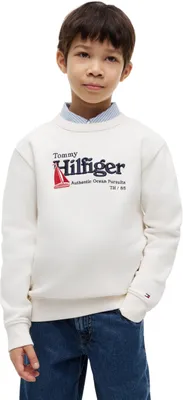 Productafbeelding van Tommy Hilfiger 8721386281518, Kinderkleding, Heren, Hoodie, Wit, Ronde hals, Lange mouwen