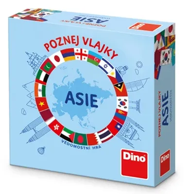 Obrázok produktu pre Poznaj vlajky: Ázia - cestovná hra