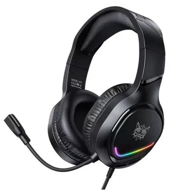 Produktbild von ONIKUMA X31 Kabelgebundene Kopfhörer mit RGB-Beleuchtung, Surround-Sound, kabelg