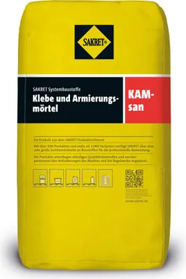 Produktbild von SAKRET Klebe- und Armierungsmörtel KAM-san grau 25 kg