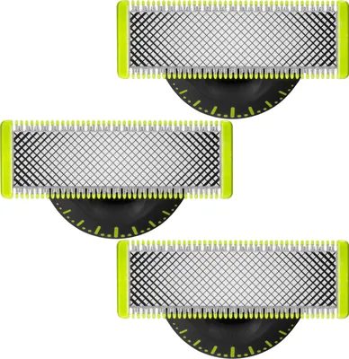 Produktbild von Philips OneBlade Ersatzklingen QP41050 360 Klinge 3 Stück Nass Trocken
