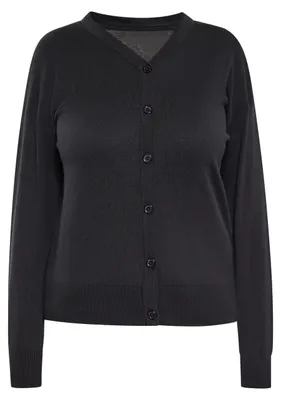 Produktbild von AODA damen strickjacke - schwarz, L