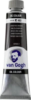 Zdjęcie produktu dla Tubka z farbą olejną Van Gogh 40 ml Van Dyck Brown 403